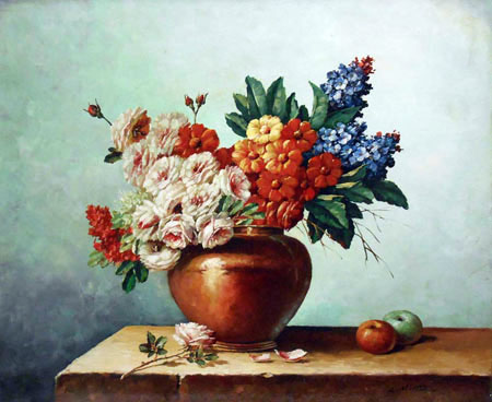 1355-T2 | 50cm x 61cm | fleurs 